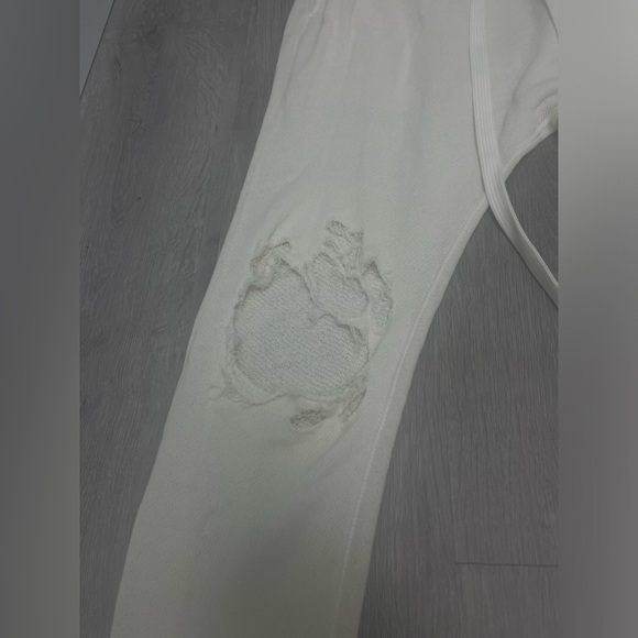 R13 Shredded Drop Crotch Sweatpants. SIZE small - Picture 9 of 14